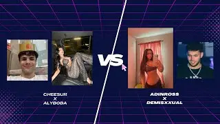 cheesur wager full match with adinross x demisux x alyb0ba