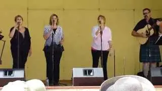 Silver Darlings - The Browne Sisters and George Cavanaugh at 2014 Pleasanton Highland Games