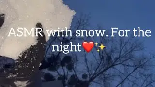 Soft Spoken ASMR ❄️ Snow & Ice at Night | Calm Voice for Sleep #asmrsnow #relaxingasmr #nightasmr 