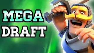 Playing The new path of legends Mega draft in Clash Royale!