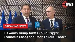 EXPLOSIVE RESPONSE: France and Germany Slam Trump Tariffs Over Greenland in Fierce EU Stand | AC14