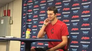 Ryan Merritt on Game 5 and his wedding registry