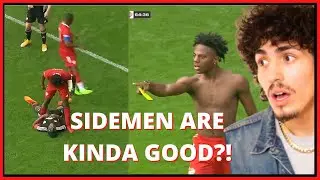 Americans React to the Sidemen Charity Match Highlights