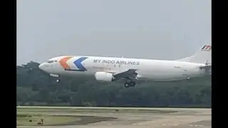 LIVE My Indo Airlines SUB Surabaya-CGK Jakarta#aviation#airport#landing#airplane#planespotting