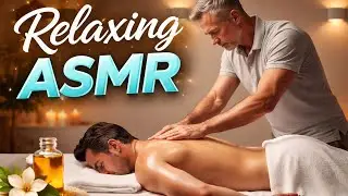 Relaxing ASMR Back Massage with Oil | Professional Spa Therapy 😻🌈