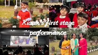 Kiaan's first stage performance, organised by Guru Nataraja Dance Academy, Naharkatia 