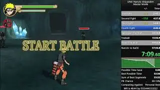 (WR) Naruto Shippuden: Ultimate Ninja 4 Master Mode Speedrun In 45:30 IGT 51:24 RTA by l555444333222
