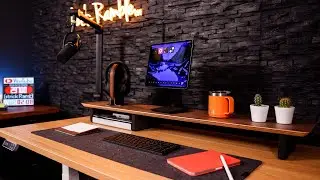 M1 iPad Pro desk setup 2021 - guest starring iPad Mini 6!!