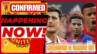 BREAKING! GREENWOON Done! MAGUIRE GONE! Hojlund Injury Update! Man United Transfer News Now