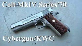 Colt Mk IV Series'70 Cybergun/KWC. Review Fr. Airsoft. (n°238)