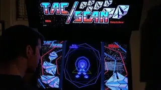 Tac/Scan Arcade Cabinet MAME Gameplay w/ Hypermarquee