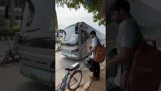 Delhi se Agra tak electric bus mein comfortable safar #viralshorts #viralvideo #ytshorts #shorts