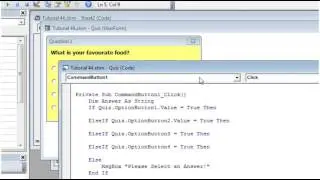 Excel 2010 VBA Tutorial 45   Userforms   Option Buttons