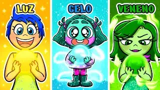 As emoções do DIVERTIDAMENTE ganharam PODERES ELEMENTAIS no Roblox
