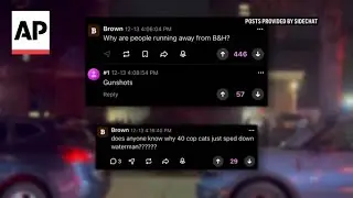 Brown University students used Sidechat to get answers during shooting