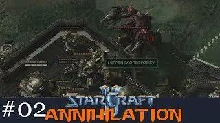 Ein monstr&ouml;ser Terraner! - Let's Play Starcraft 2: Annihilation #02 [Deutsch | German]