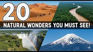 20 Natural Wonders You Must See! #NaturalWonders #AdventureAwaits #ExploreTheWorld #naturelovers