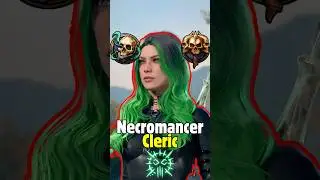 Necromancer Death Cleric x Wizard in Baldur's Gate 3