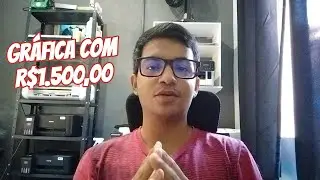 Como Comecei Minha Gráfica com R$1500,00 e Sem Computador - Tudo pelo Celular