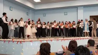 «Գալիս է նորը՝ Ամանորը, նոր տարին» համադպրոցական միջոցառում Ազատանի միջնակարգ դպրոցում։