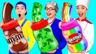 Me vs Grandma Cooking Challenge | Funny Kitchen Hacks by Fun Fun Challenge