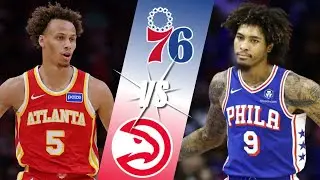 Philadelphia 76ers VS. Atlanta Hawks | LIVE Reactions | Play-By-Play | Watch Party