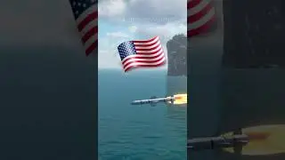 🇺🇸US UGM-84 HARPOON Missile Damage #shorts