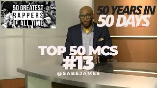 50 Years In 50 Days. Top 50 MCs Countdown #13 #50YearsIn50Days #ItsRightHere #HipHop #top50 #Day38