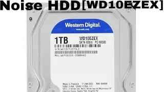 Звук работы HDD Western Digital Blue 1TB [WD10EZEX]