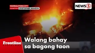Nasa 100 pamilya, nasunugan dahil umano sa ilegal na paputok | Frontline Pilipinas