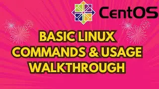 CentOS | Basic Linux Commands & Usage Walkthrough | LINUX