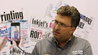 GRAPH EXPO 15: Fred Morrone, Product Marketing Manager, Ricoh