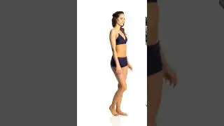 Adidas Women's Shirred Swim Short | SwimOutlet.com