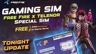 FREE FIRE X TELENOR GAMING SIM | FREE FIRE GAMING SIM | TELENOR GAMING SIM | FF X GAMING SIM All sim