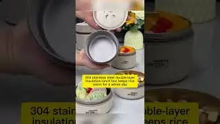Microwaveable Stainless Steel Insulated Lunch Box