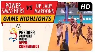 Power Smashers vs. Lady Maroons | PVL Open Conference | Game Highlights | July 29, 2017