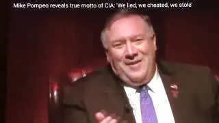 So this is HOW Crony Capitalism WORKS.., CIA Mike Pompeo 