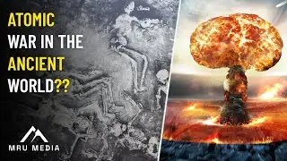 An ancient city destroyed by atomic war thousands of years ago?