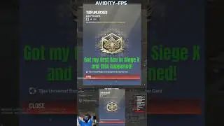 Got my gold Ace badge! #shorts #r6s #trending #gaming #live #ace #badge #trending #r6siege #siegex