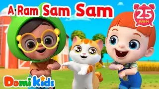 A Ram Sam Sam! Guli Guli Guli Ram Sam Sam | Nursery Rhymes & Kids Songs | Domi Kids