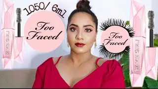 TOO FACED DAMN GIRL MASCARA REVIEW & DEMO //WORTH THE PRICE//NEHASMARTY
