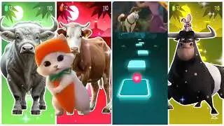 🎬 Cartoon Battle: Bull vs Horse vs Cow &ndash; funny and epic fight!