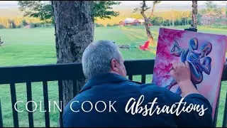Abstract Expressionism on Fitzpatrick Mountain with Canadian Contemporary Artist Colin Cook.