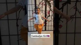 cos play in Cambodian outfit #shorts #thesarfamily