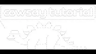 cowsay and cowthink complete guide 2019 – part 1