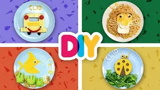 4 Food Art Snacks for all the CHEESE lovers | Lion King, Wheels on the Bus & more