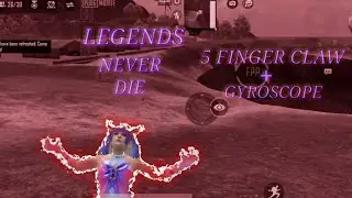 LEGENDS NEVER DIE! | KILL MONTAGE | 5 FINGER CLAW + GYROSCOPE | POCO F1 GAMEPLAY