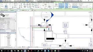 How to make condensate drain connection of Fan coil unit (FCU) & Air handling unit (AHU) in REVIT