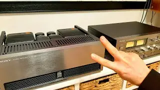 SONY TA-N7 & SONY TA-E7 - HiFI Music Audio Test