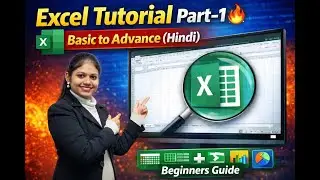 👉 Excel Part-1 | MS Excel Full Course in Hindi | Basic Excel for Beginners